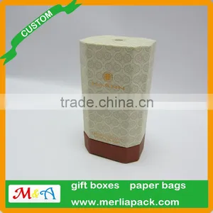 Octangle Essential Oil Paper Boxes Blend Clove Orange Skin Care Treatment Boxes thumbnail-3