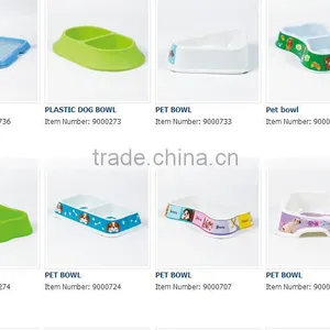 Factory Wholesale Cheap Plastic Dog Pets Bowls Pet Feeder Quality Choice thumbnail-1