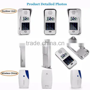 Hot Sale RJ45 Touch Key Rainproof APP Wireless Wifi Video Door Phone With Function of Motion thumbnail-4