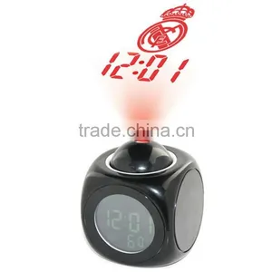 2016 Hot Sale Time and Logo Sky Projection LCD Digital Clock thumbnail-5