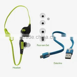 Mini Lightweight Wireless Stereo Headsets Sports/Running Noise Cancelling Bluetooth Earbuds Headphones With Microphone thumbnail-3