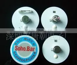 Ricon Metal Souvenir Custom Badge With Music Logo thumbnail-1