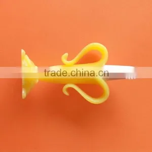 FDA Baby Infant Bendable Training Toothbrush Teether, Banana Shaped Small Baby Banana Teething Toothbrush For Infants thumbnail-4