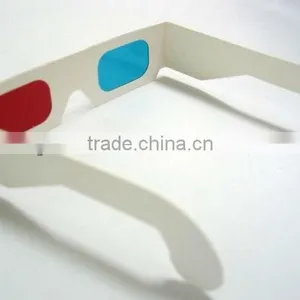 Plain White Paper 3D Glasses thumbnail-2