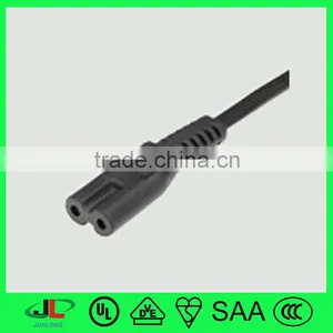 European Electric Extension Cord uk 3 Pin Flat Copper Power Cord, VDE 2 Core Power Cable Cord thumbnail-3