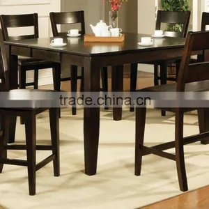 Customized High Quality Solid Wood Leg Dining Table and Chair thumbnail-1