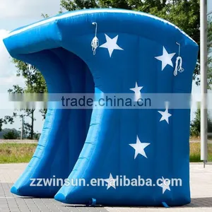 EN14960 Show Display Inflatable Cube Booth thumbnail-1