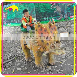 KANO1112 Customized Attractive Handmade Dinosaur Amusement Kiddie Ride For Sale thumbnail-2