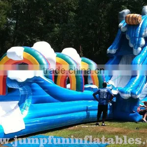 Inflatable Slip N Slide & Giant Inflatable Water Slide for Adults thumbnail-1