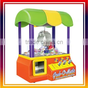 ORANGE Candy Grabber Carnival Style Arcade Claw Prize Machine Blue Cute Toy thumbnail-1