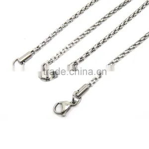 New Trendy Stainless Steel Mesh Chain Necklace for Men thumbnail-1