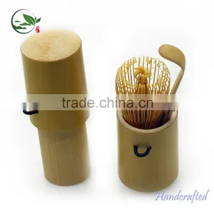 2016 Convenient Sri Lanka Travel Bamboo Matcha Accessories Tea Set With Canister thumbnail-5
