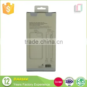 Shenzhen New Design Paper Box Packaging High Quality Phone Case Packaging With PVC Window thumbnail-3