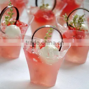 Trifoliate and Clear Plastic Dessert Cup thumbnail-1