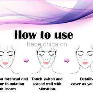 Vibrating Permanent Makeup Machine Massage Foundation Puff thumbnail-2