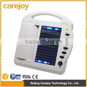 Manual/Auto/Analysis Modes LCD Display Touch Screen Digital 12-channel Electrocardiograph thumbnail-1