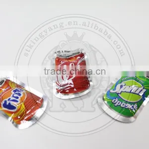 Cola Bottle Shaped Compressed Fizzy Hard Candy With Tatoo Paper thumbnail-2