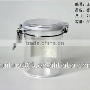 300ml Factory Suppliier Round Plastic Storage Jar thumbnail-5