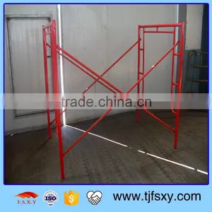 Powder Coated Mobile Hydraulic Lift Scaffolding thumbnail-1