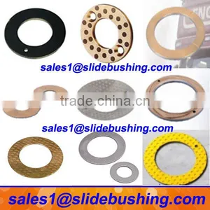 Low Friction Orange Ptfe Washers Metal Spacer Skateboard Washer With Holes Karcher Parts High Pressure Teflon Thrust Washer thumbnail-1