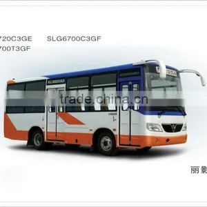 China Famous Brand SHaolin City Bus 22 Passenger SLG6720C3GE With Good Quality thumbnail-1