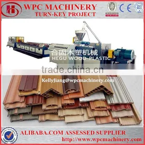 Wood Plastic Composite Profile Extrusion Machine Production Line thumbnail-2