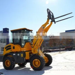 1.5ton Torque Converter Model ZL915 Small Wheel Loader Price With Quick Hitch thumbnail-2