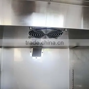 Upright Stainless Steel 2 Doors Beverage Cooler/Retail Beverage Cooler/Commercial Beverage Cooler thumbnail-2