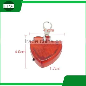Wholesale Customized Plastic Heart Shape Led Bike Light thumbnail-5