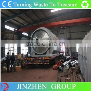 High Yield Waste Tyre/plastic/rubber Pyrolysis Plant thumbnail-1