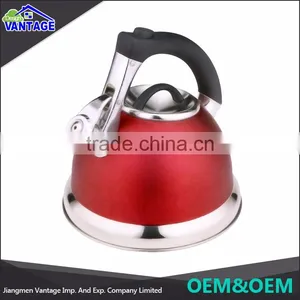 Wholesale Non-electric Whistling Water Kettle Stainless Steel Hot Water Kettle With CE Cetertificate thumbnail-3