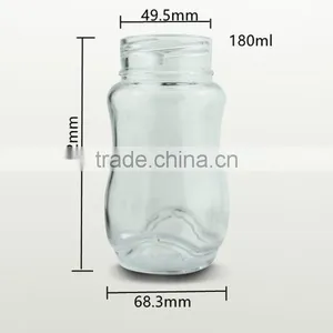 Stock Hot Sale China Manufacture Glass Calf Baby Feeding Bottle thumbnail-2