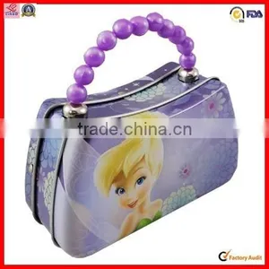 Hot Sale Wholesale Handle Tin Cosmetic Tin Box Packing thumbnail-2