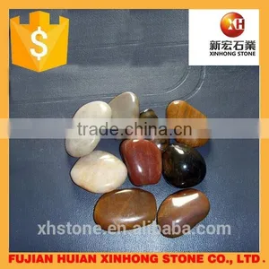 Garden Black Color Polished Pebbles for Sale thumbnail-6