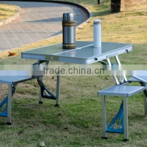Hot Popular Outdoor Furniture Picnic Folding Table thumbnail-1