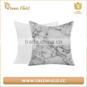 Home Decoration White Marble Pillow Cover thumbnail-4