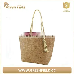 New Style and Beautiful Cork Shopping Bag thumbnail-1