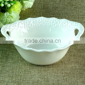 Cheap Stock White Porcelain Fruit&Food Originality Serving Dish thumbnail-5