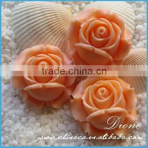 Wholesale Coloful Resin Flower Cabochon Resin Cabochon thumbnail-1