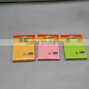 100 Sheet Heart Apple Bear Butterfly Fluorescence Sticky Memo Pad thumbnail-4