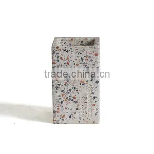 Concrete Bathroom Accessory Sets Terrazzo Resin Tumbler thumbnail-3