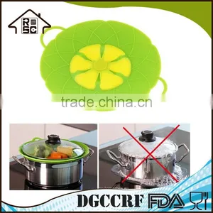 Hotsale FDA Grade Silicone Pot Cover Spill Stopper Lid Silicone Pot Cover Lid thumbnail-2