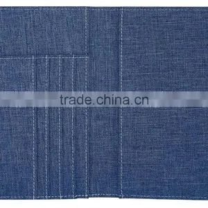 Fabric Passport Holder Wallet Cover Case RFID Blocking Travel Wallet thumbnail-5