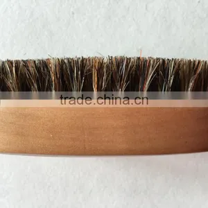 The Wild Boar Bristle Brush Elliptic Beard for Men Were in Stock Can be Carved Logo thumbnail-4