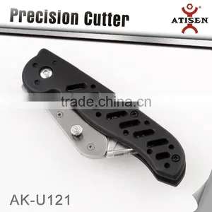 NEW Folding Utility Pocket Knife Cutter Aluminum Handle Cutter thumbnail-3