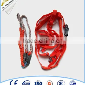 Full Body Safety Harness With Lanyard thumbnail-1