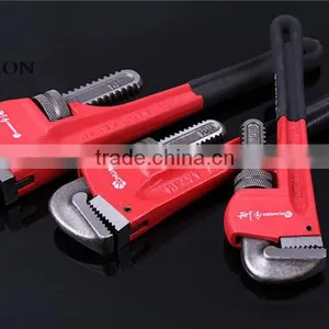 # 45 Carbon Steel Factory Supply Pipe Clamp European Style Hand Tools Quickly Dipped Plastic Pipe Clamp/ Wrench thumbnail-3