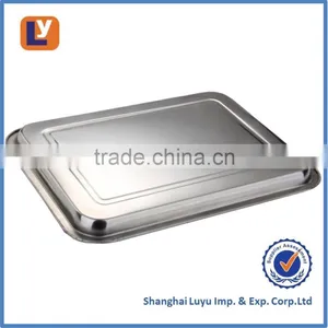 Magnetic Stainless Steel Square Tray Cookware thumbnail-3