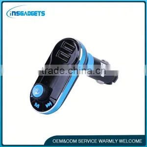 3.5mm Jack Car fm Transmitter H0tan Bluetooth Car Kit fm Transmitter thumbnail-3