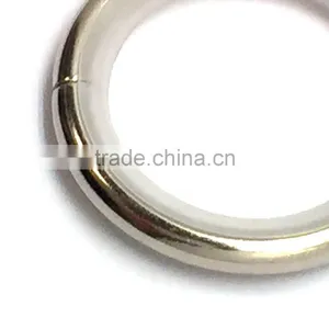 Round Curtain Rod Ring Low Noise Inside Diameter D25mm Brushed Nickel Plated thumbnail-2
